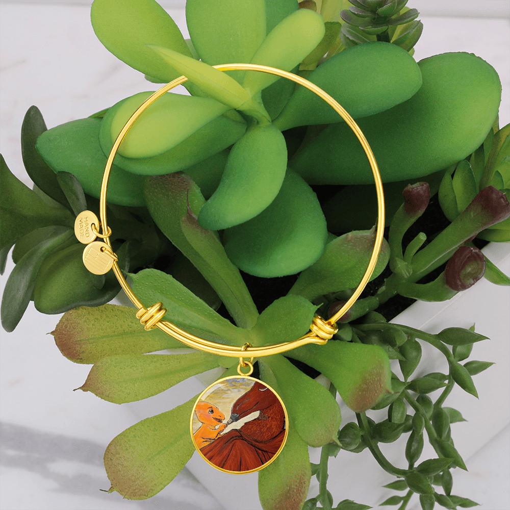 Borrowed Courage: Pterodactyls | Mommy & Me Luxury Gift Bangle Bracelet