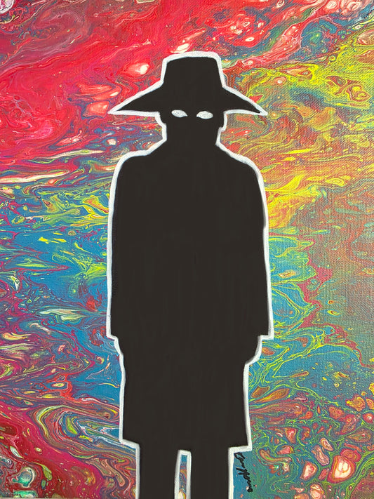 The Hat Man 8.5x11 Unframed Art Print