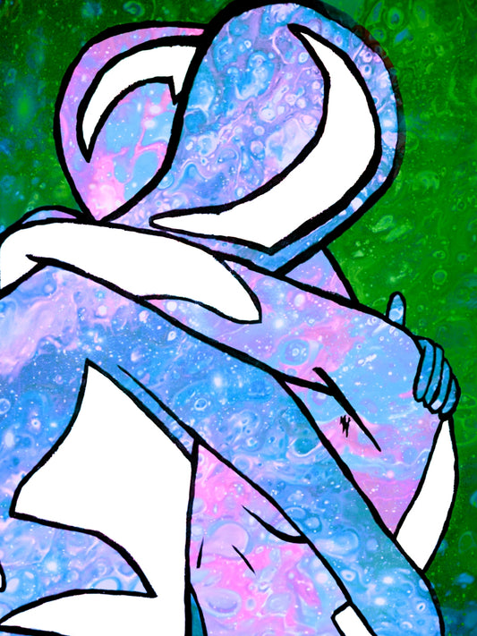 The Lovers 8.5x11 Unframed Art Print