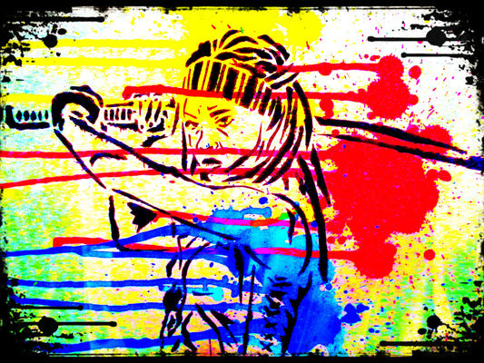 Michonne 8.5x11 Unframed Art Print