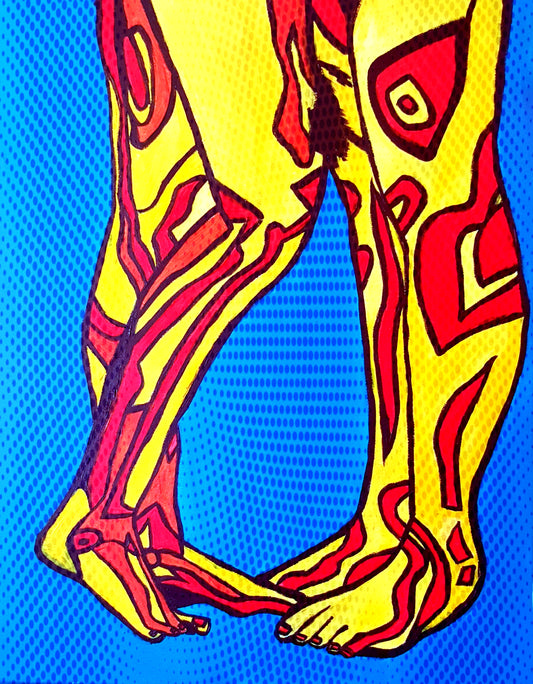 Body Talk 8.5x11 Unframed Art Print