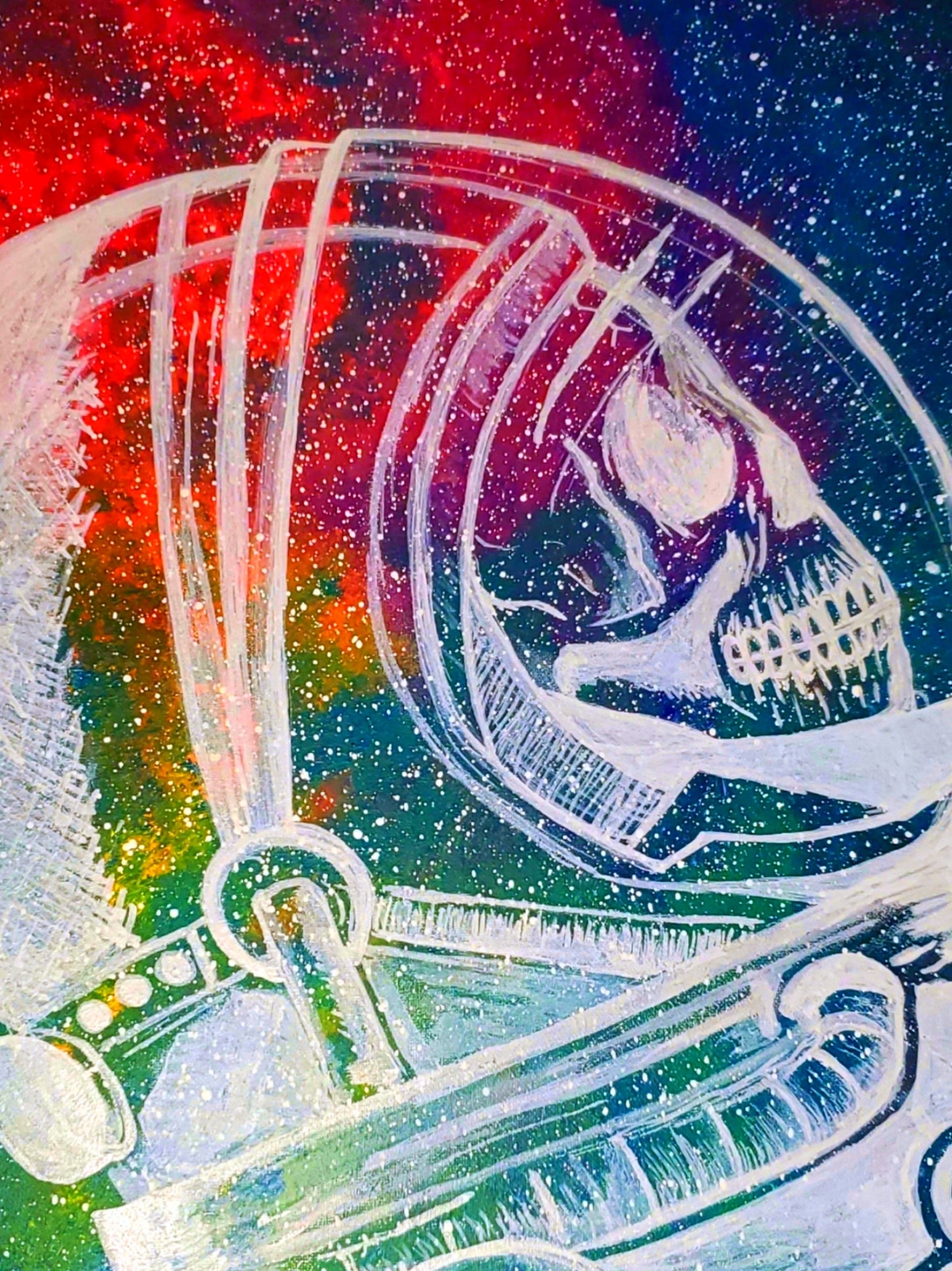 Skully the Spaceboy 8.5x11 Unframed Art Print