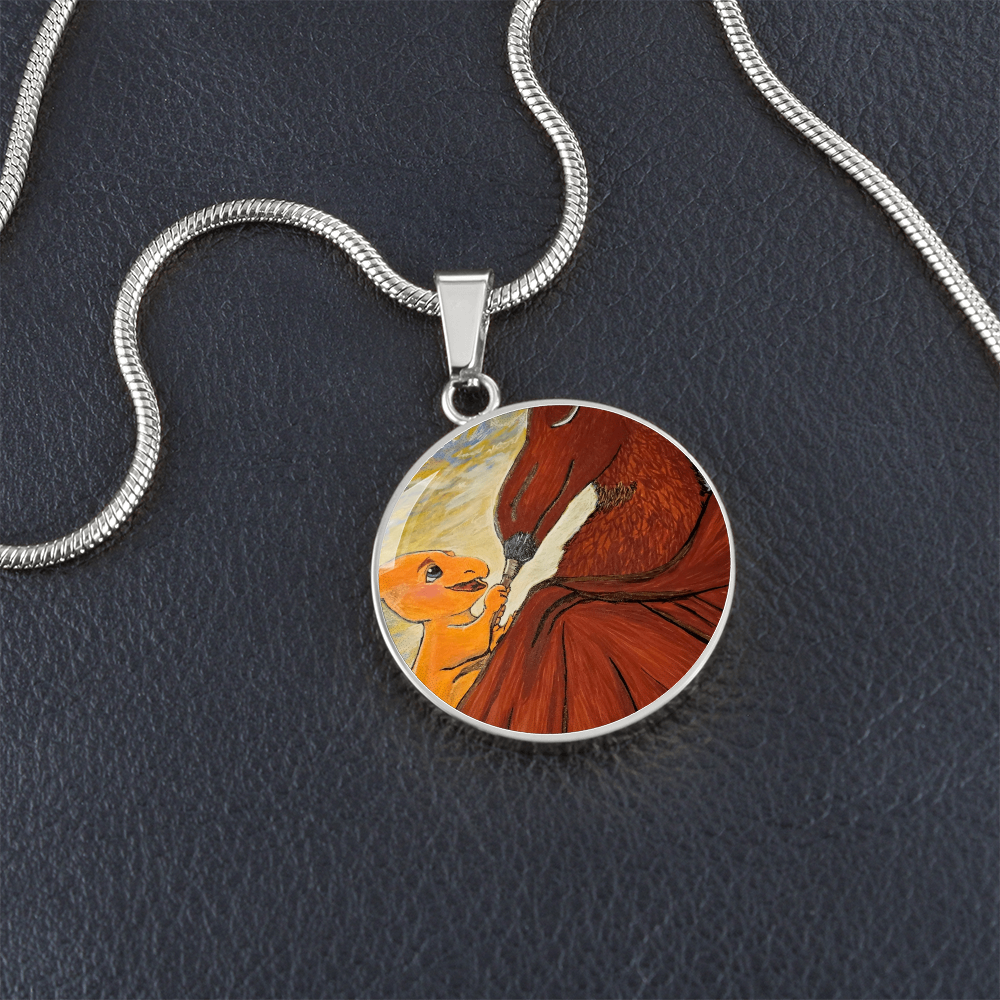 Borrowed Courage: Makeup with Mommy | Prehistoric Parents | Pterodactyls Luxury Keepsake Pendant