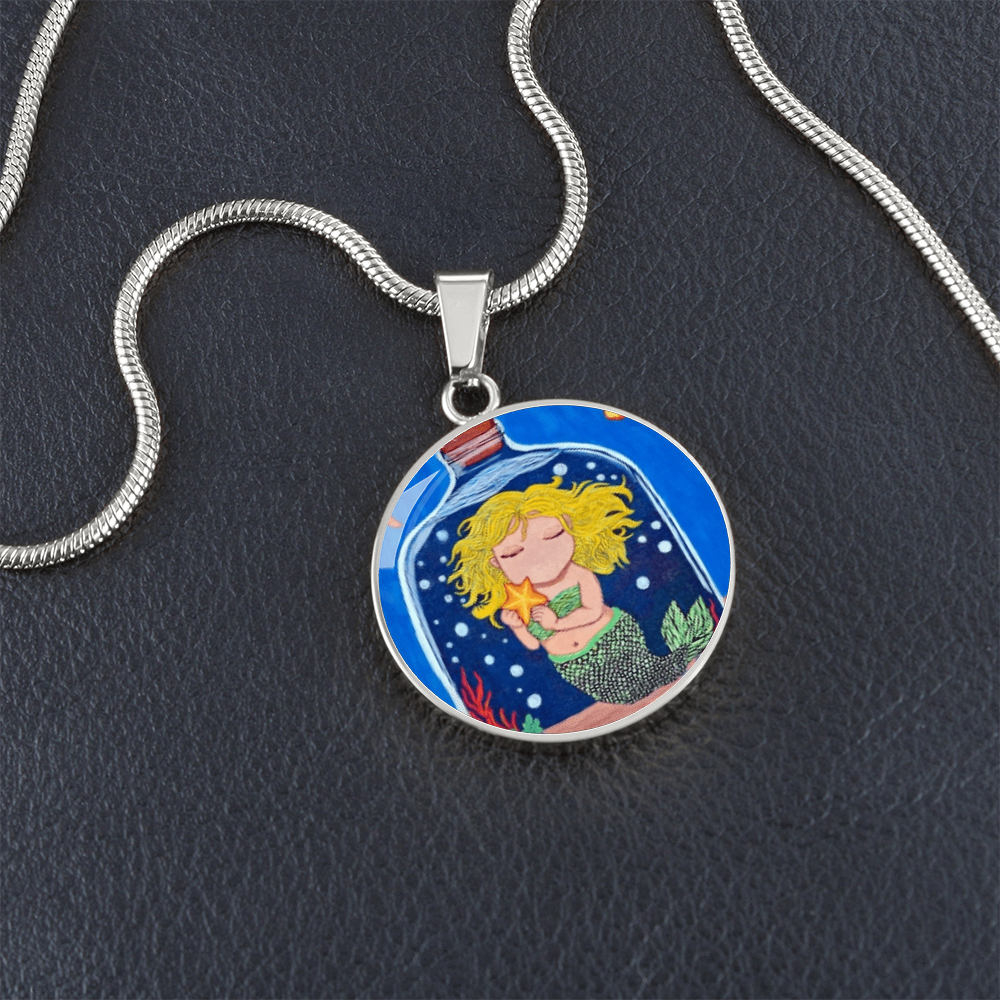Contained Currents | The Bravest Little Mermaid Luxury Keepsake Necklace