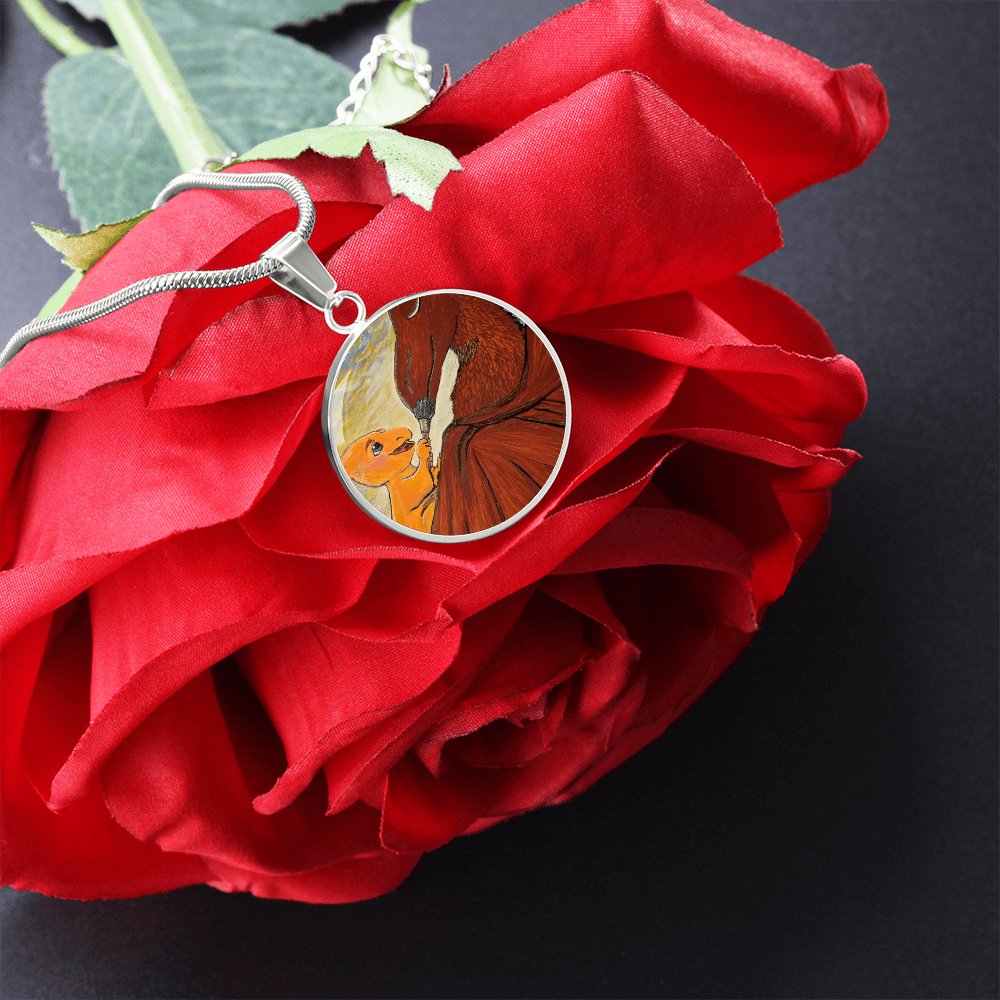 Borrowed Courage: Makeup with Mommy | Prehistoric Parents | Pterodactyls Luxury Keepsake Pendant