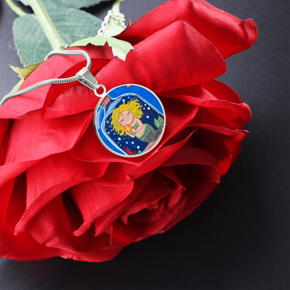 Contained Currents | The Bravest Little Mermaid Luxury Keepsake Necklace