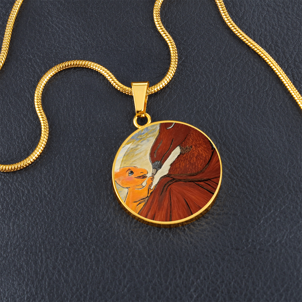 Borrowed Courage: Makeup with Mommy | Prehistoric Parents | Pterodactyls Luxury Keepsake Pendant
