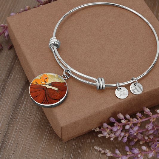 Borrowed Courage: Pterodactyls | Mommy & Me Luxury Gift Bangle Bracelet