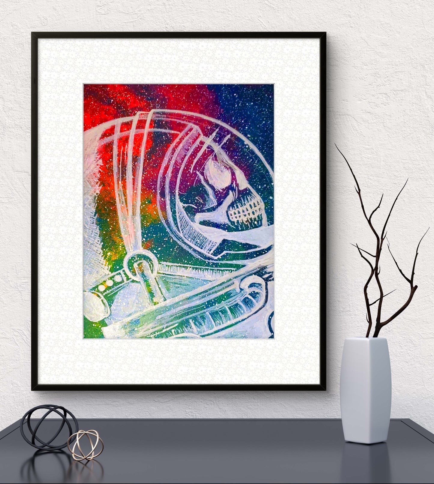 Skully the Spaceboy 8.5x11 Unframed Art Print
