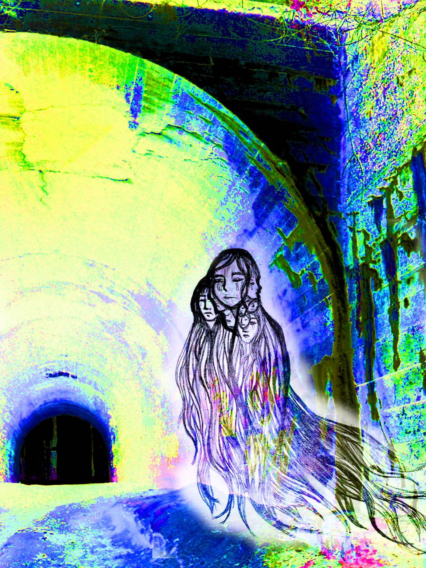 Haunted We Drift II 8.5x11 Unframed Art Print