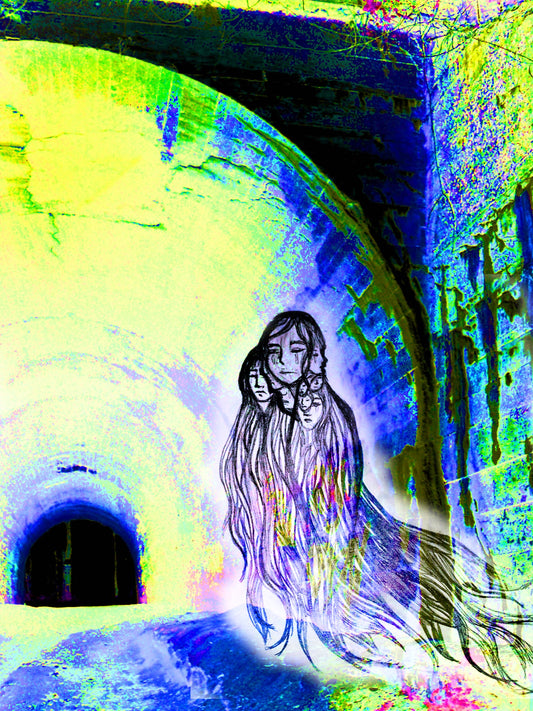Haunted We Drift II 8.5x11 Unframed Art Print