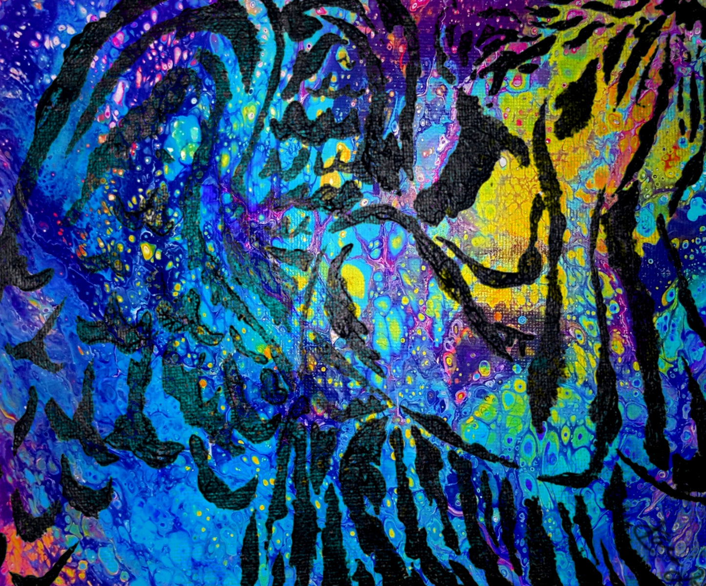 Weeping Angel Paper Graffiti 8.5x11 Unframed Art Print